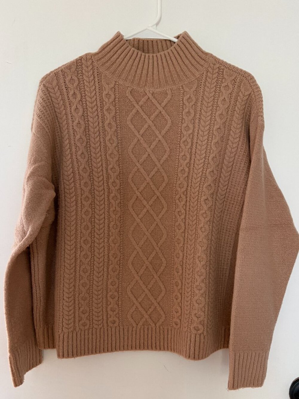 Loft Petite Turtleneck Cable Sweater - SP
